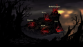 Map with the Darkest Dungeon special effect